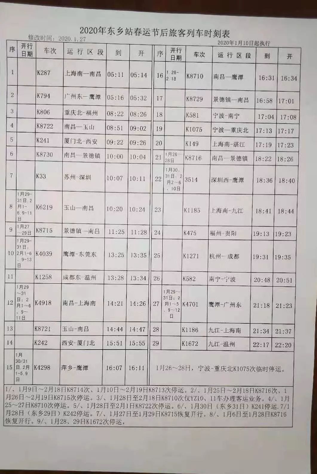 最新江永火車(chē)時(shí)刻表詳解