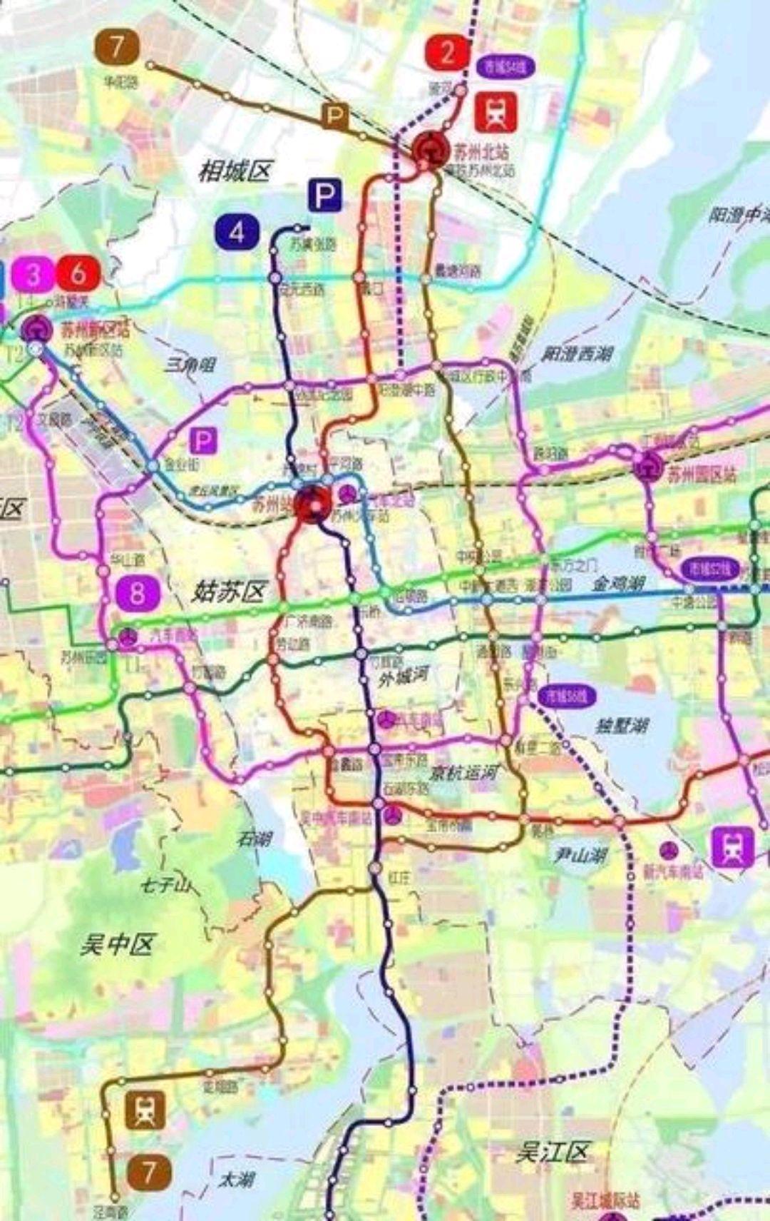 蘇州地鐵5號線最新線路圖詳解