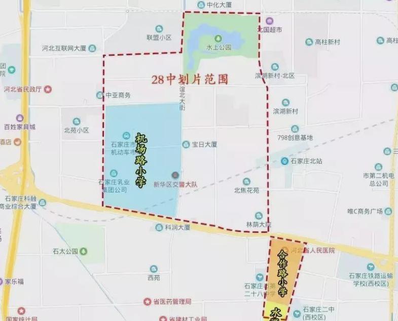 石家莊街景地圖最新版，城市風(fēng)貌的細(xì)致描繪