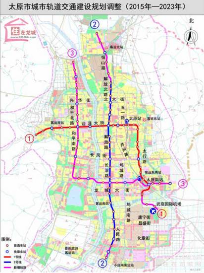 太原市地鐵最新規(guī)劃圖，構(gòu)建現(xiàn)代化城市交通網(wǎng)絡(luò)